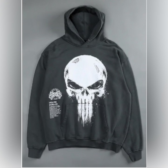 Rule Out Hommes T-Shirt. Punisher. Super héros. Casual Wear (Taille Small